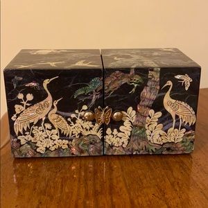 Mother of Pearl Jewelry Box